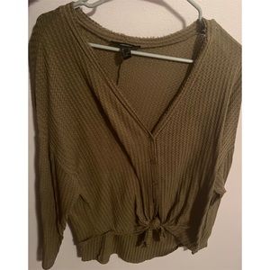 Forever 21 Tie Sweater